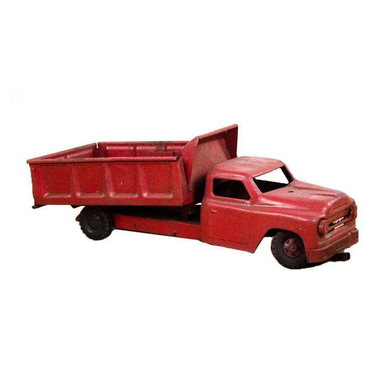 Structo Red Dump Truck Toy (1 of 7)