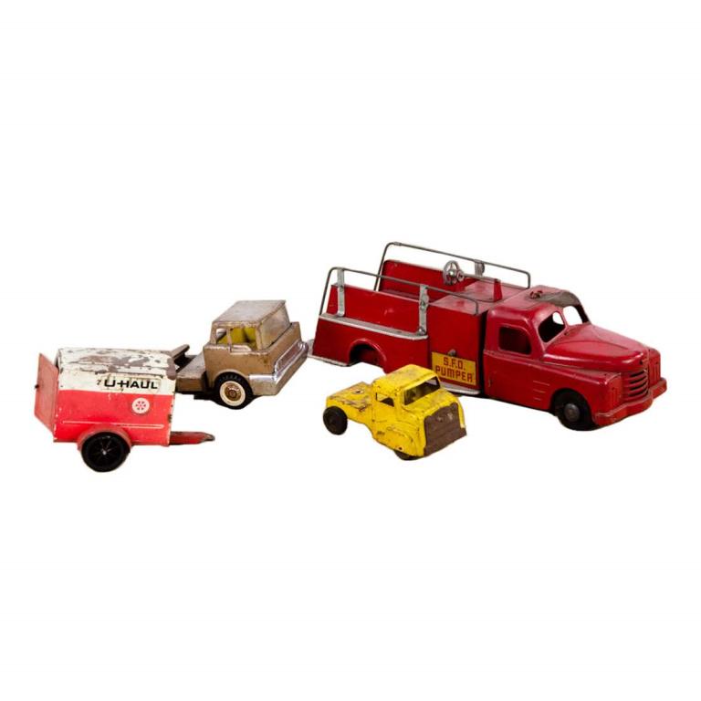 Group of Toy Trucks - Structo and Uhaul (1 of 18)