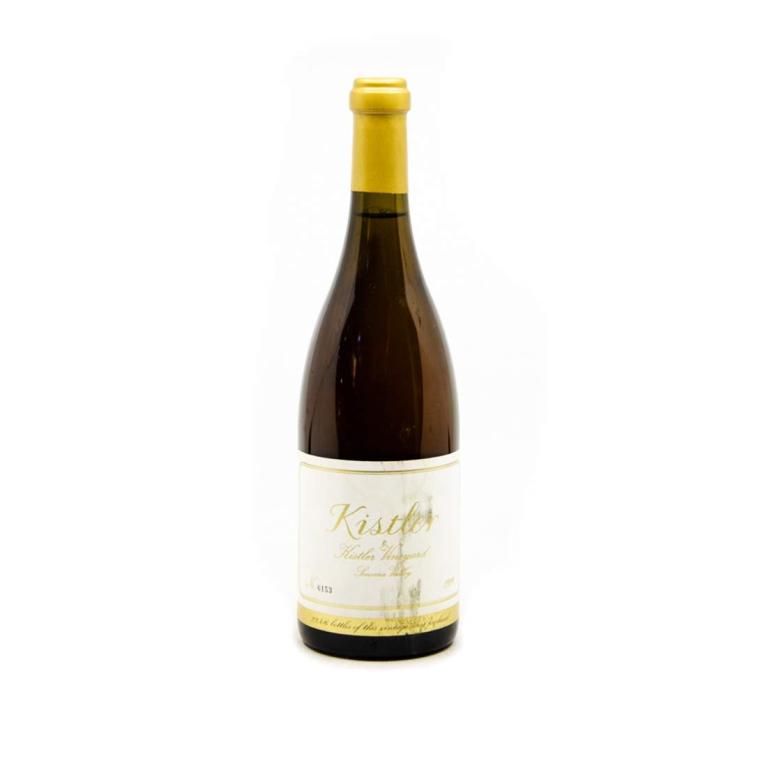 Kistler Vineyard Sonoma Valley Chardonnay Wine 1999: Unopened bottle of Kistler Vineyard Sonoma Valley Chardonnay 1996. From a single owner collection, removed from a temperature and humidity controlled wine cellar. Mold on label.