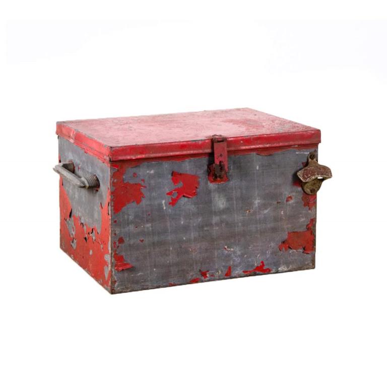 Early Coca-Cola Cooler with Bottle Opener (1 of 6)