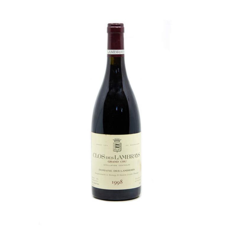Clos Des Lambrays Grand Cru Domaine Des Lambrays France: An unopened bottle of Clos Des Lambrays Grand Cru Domaine Des Lambrays France 1998. 750ml. From a single owner collection, removed from a temperature and humidity controlled wine cellar. Some light st