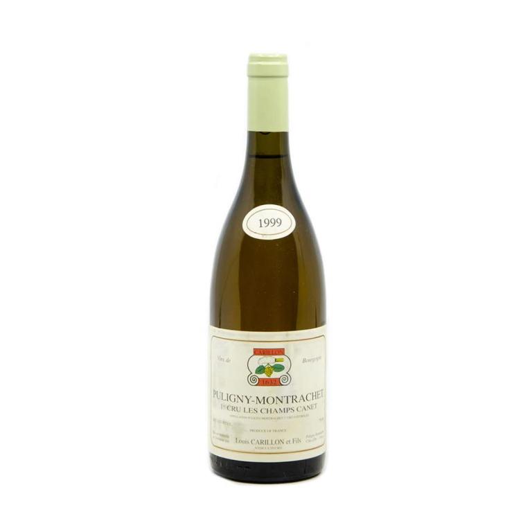 Puligny-Montrachet 1er Cru Les Champs Canet Vins De: An unopened 750ml bottle of Puligny-Montrachet 1er Cru Les Champs Canet Vins De Bourgogne France 1999. From a single owner collection, removed from a temperature and humidity controlled wine cellar.