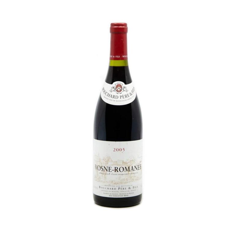 Bouchard Pere & Fils Vosne-Romanee Cote D'Or France: An unopened 750ml bottle of Bouchard Pere & Fils Vosne-Romanee Cote D'Or France 2005. From a single owner collection, removed from a temperature and humidity controlled wine cellar.