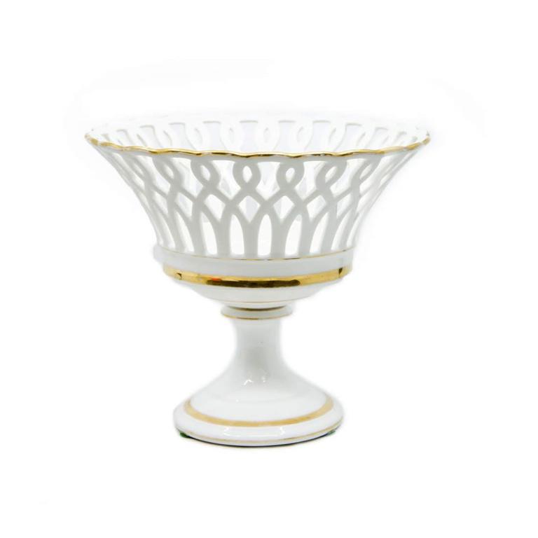 Old Paris Reticulated Circular Porcelain Bowl on (1 of 7)