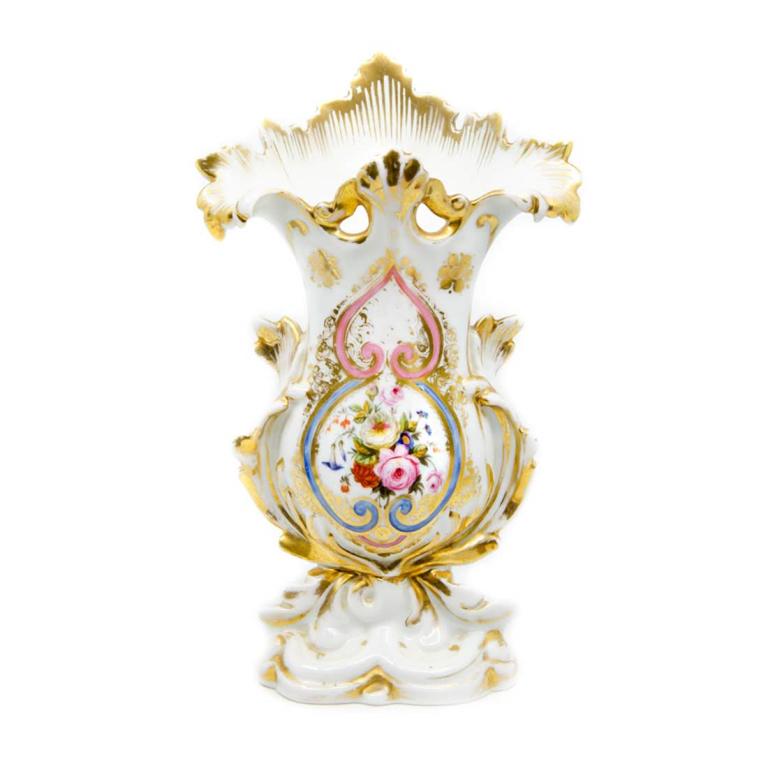 Old Paris Porcelain Vase (1 of 8)