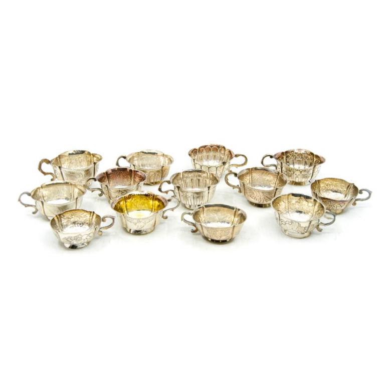 Demitasse Silver Plate Cups (1 of 8)