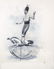 Original Acryclic on Board The Rider by Scott J Dupree - 2