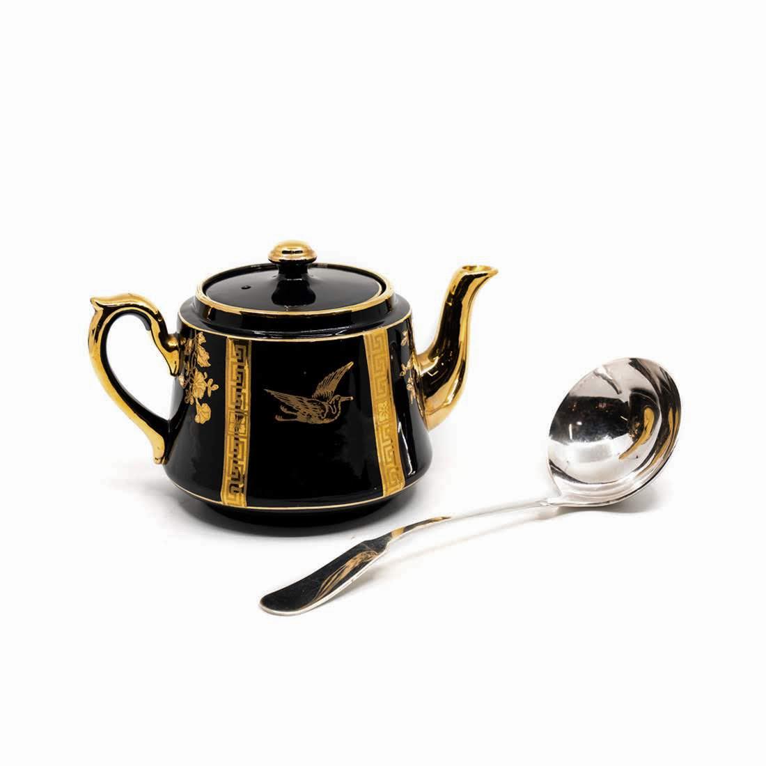 Bailey Banks Biddle SP Ladle and Gibsons Teapot (1 of 9)