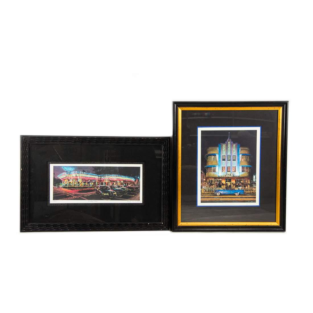 Two Artist Proofs Buckhead Diner by Jeff Cornish (1 of 14)