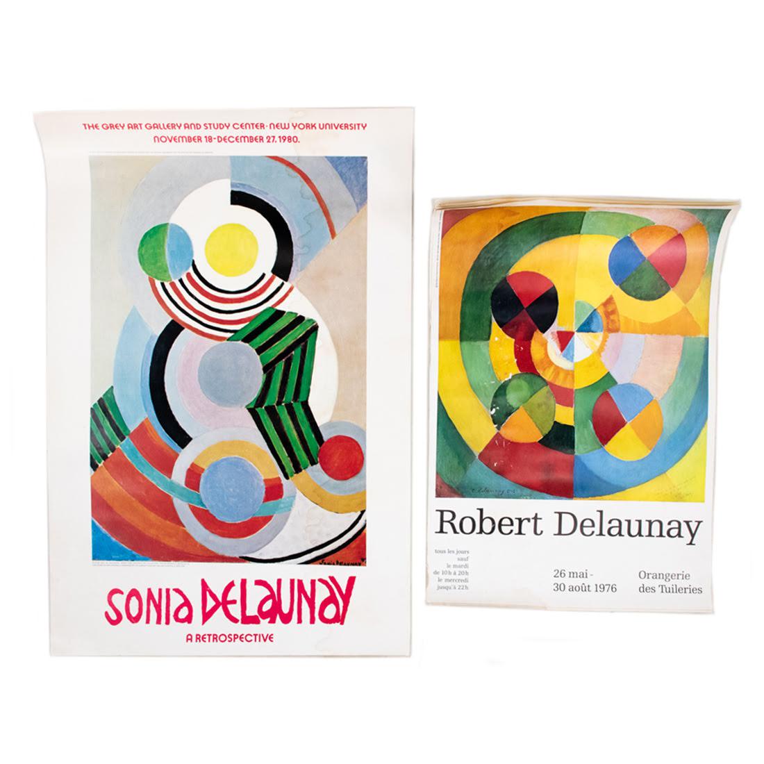 Sonia Delaunay & Robert Delaunay Exhibition Posters (1 of 12)