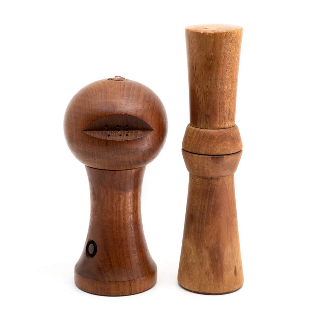 Pair of Danish and Italian Teak Peppermills (1 of 7)