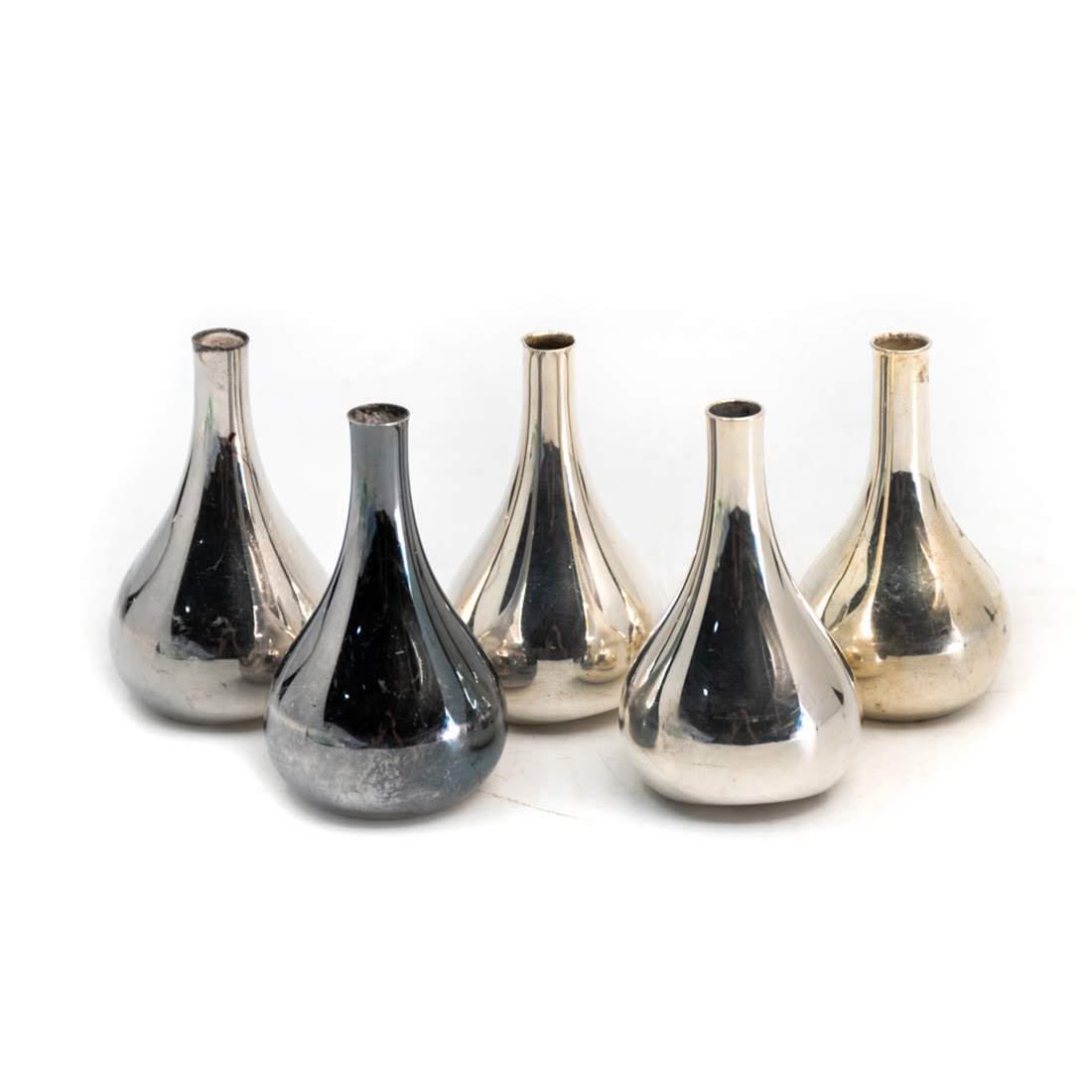 Dansk 5 Onion Teardrop Silver Plated Candle Holders (1 of 5)