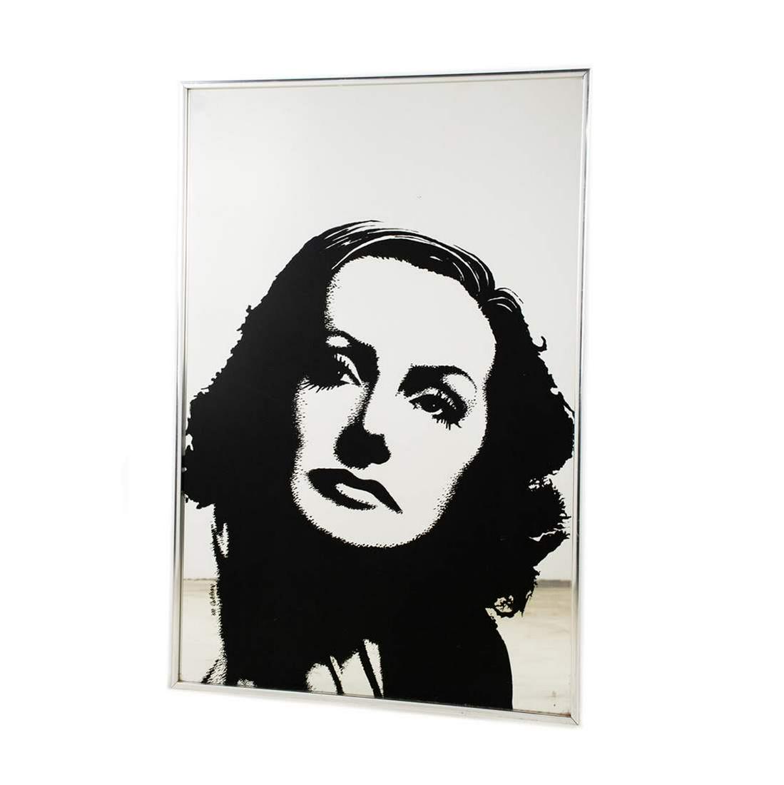 Greta Garbo Inverted Portrait on Mirror Glass (1 of 8)