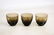 Russel Wright Pinch Brown Glasses Set of 17 - 4