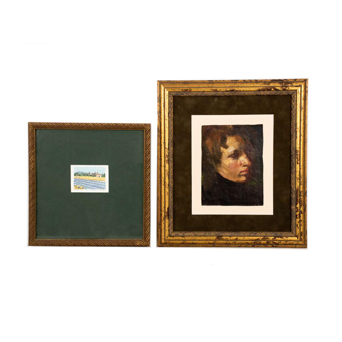 Group Portrait Portrait O/C and Landscape W/C (1 of 10)