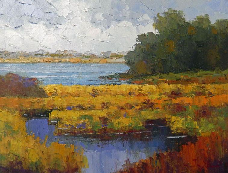 J.C. Seo O/C Impressionist Landscape: IMPR. LANDSCAPE NC1311Z1A
