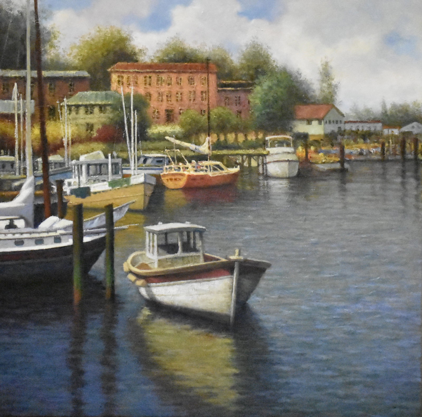 J.C. Seo O/C Boat Scene: IMPR BOAT SCENE NE83756L1A