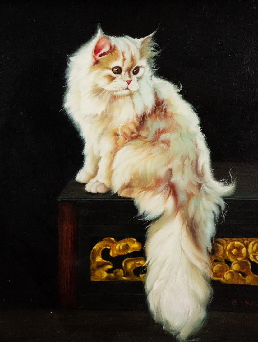 G. Metsu O/C Family Cat Portrait: Family Cat Portrait