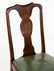 Chippendale Leather and Mahogany Dining Chairs Set of 6 - 3
