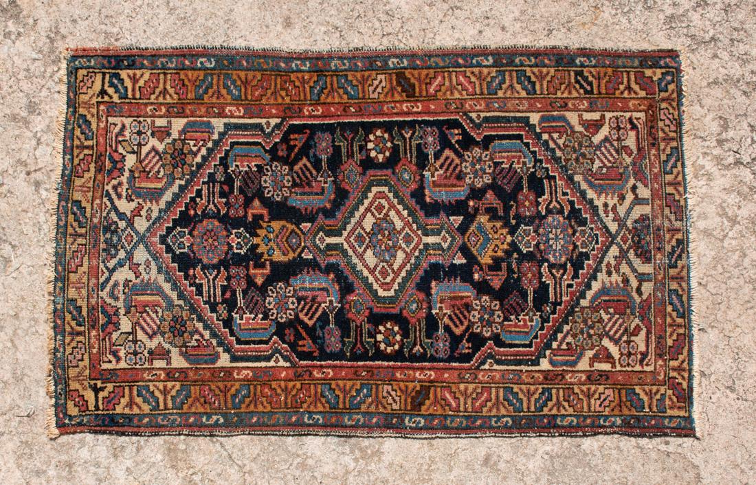 Multi Color Tribal Turkish Kilim Rug 28" x 45" (1 of 8)