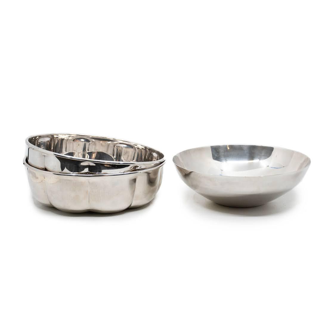 3 Gorham and E. Dragsted Silver Plated Serving Bowls (1 of 9)