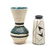 Carstens-Tonnieshof 664-18 and Danmark Vases
