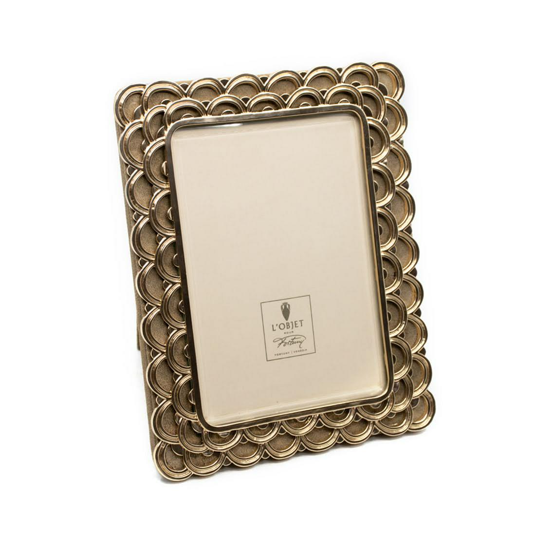 Fortuny Papiro 14K Gold Picture Frame 5 x 7   by (1 of 7)