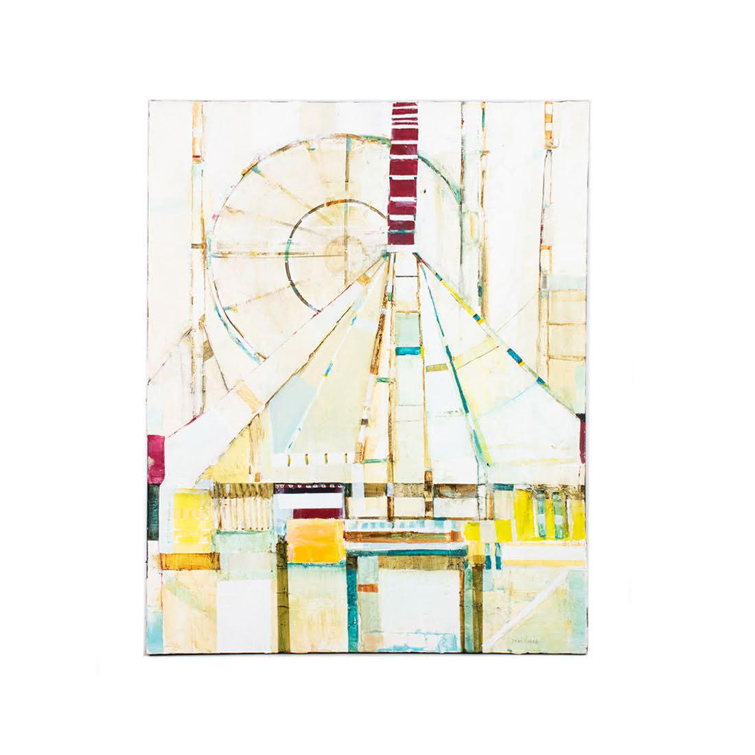 Abstract Acrylic on Canvas Painting by Brian Messina (1 of 8)