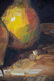 Fruit Still Life O/C Painting Signed - 6