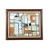 Mid-century Modern Abstract O/C Painting Signed CW