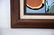 Mid-century Modern Abstract O/C Painting Signed CW - 8