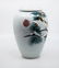 White Moriage Vase with Japanese Red Crown Cranes - 4