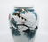 White Moriage Vase with Japanese Red Crown Cranes - 5
