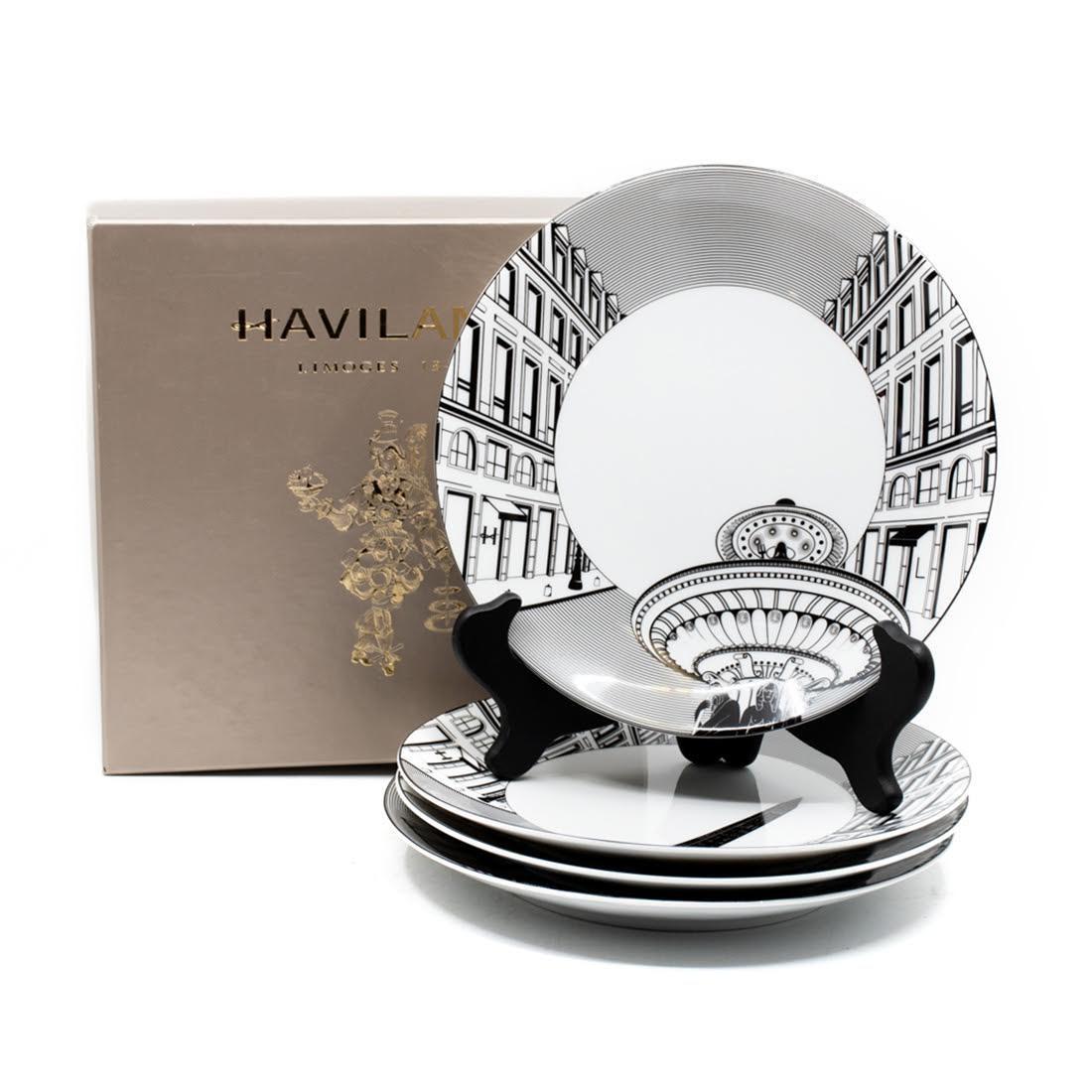 Haviland Limoges Rue Royale Dishes Set of 4 (1 of 7)