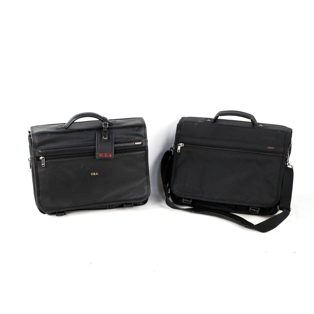 Pair of Tumi Portfolio Organizer Laptop Brief Bags (1 of 8)