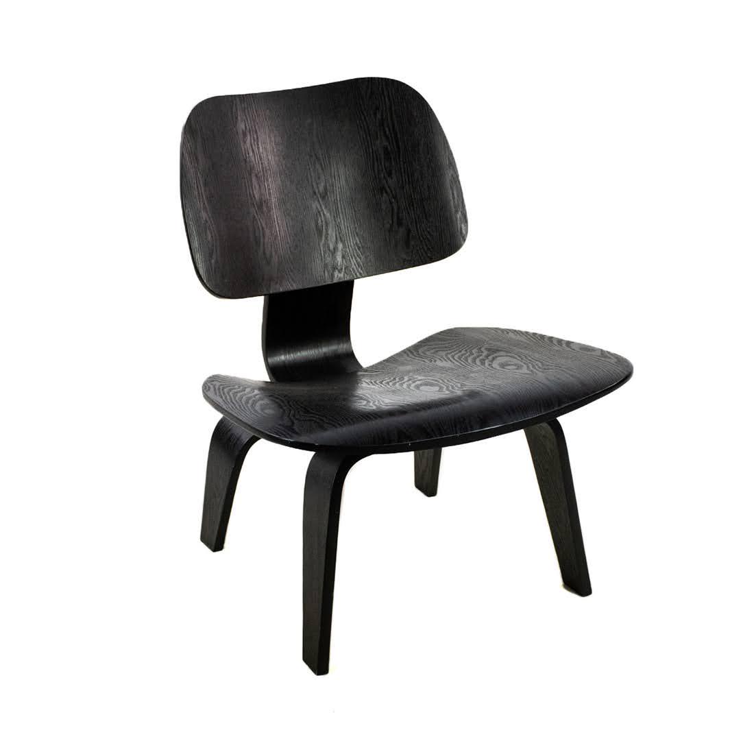 Black Molded Laminate Lounge Chair (1 of 8)
