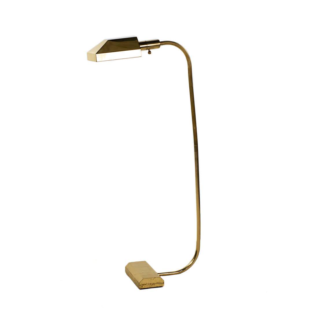 1980 Chapman Weighted Adjustable Brass Floor Lamp (1 of 10)