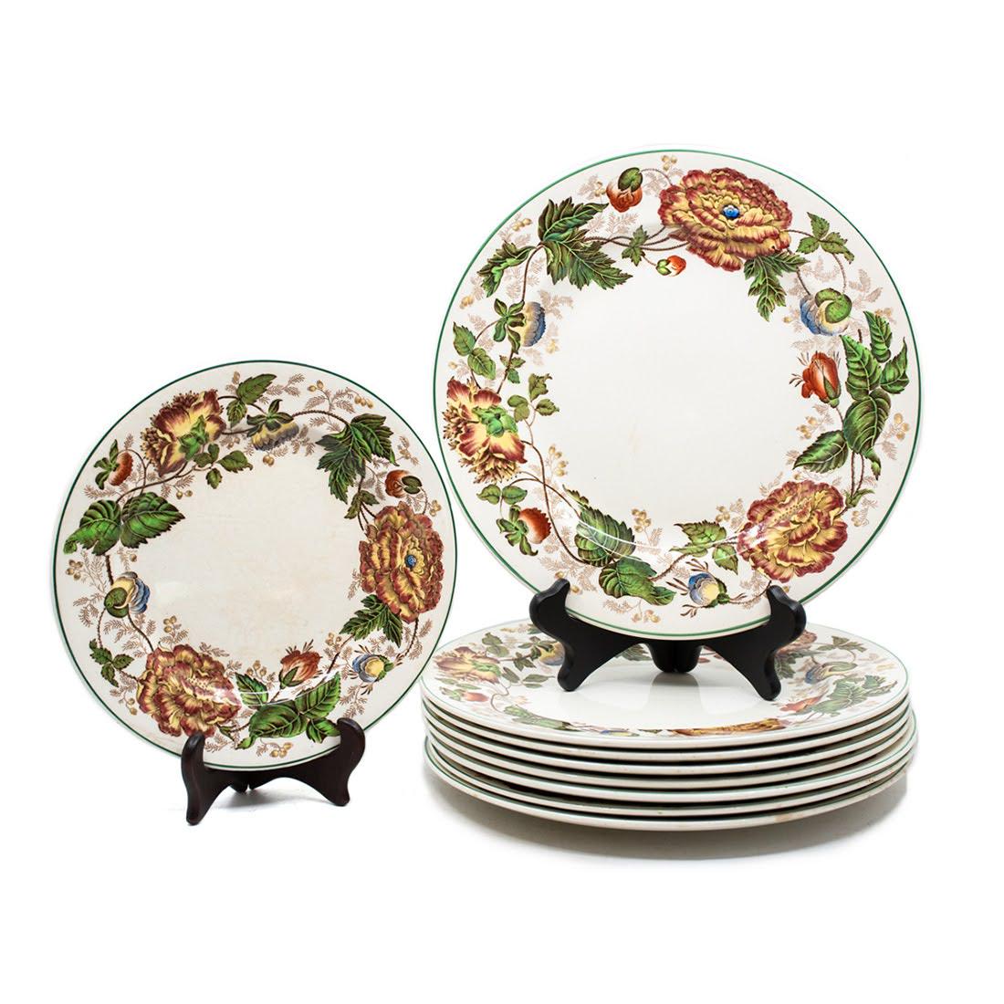 Set of 9 Wedgewood: SURREY of Etruria & Barlaston (1 of 8)