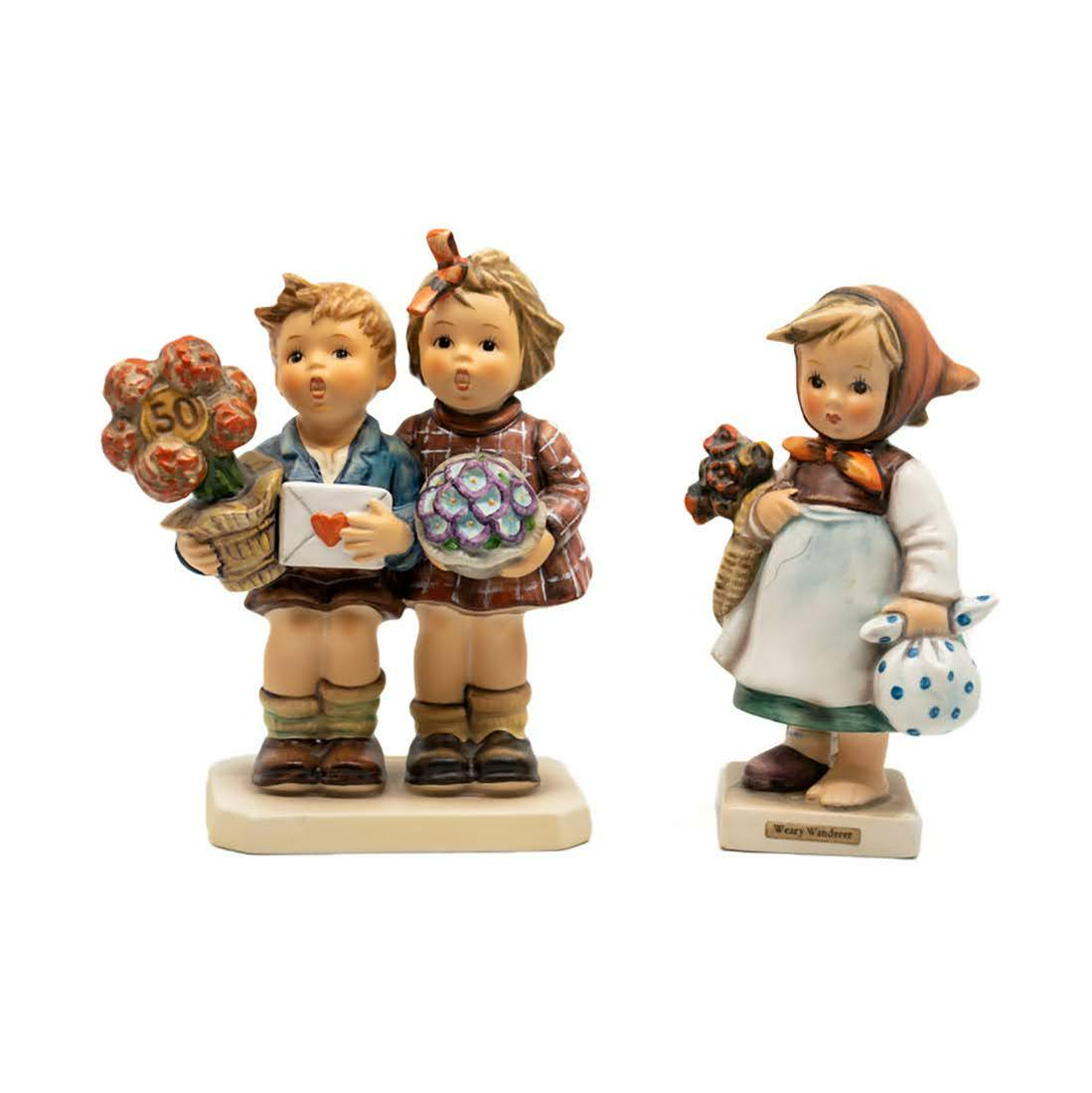 Goebel Hummel Jubilee 416 and Weary Wanderer 204 (1 of 8)