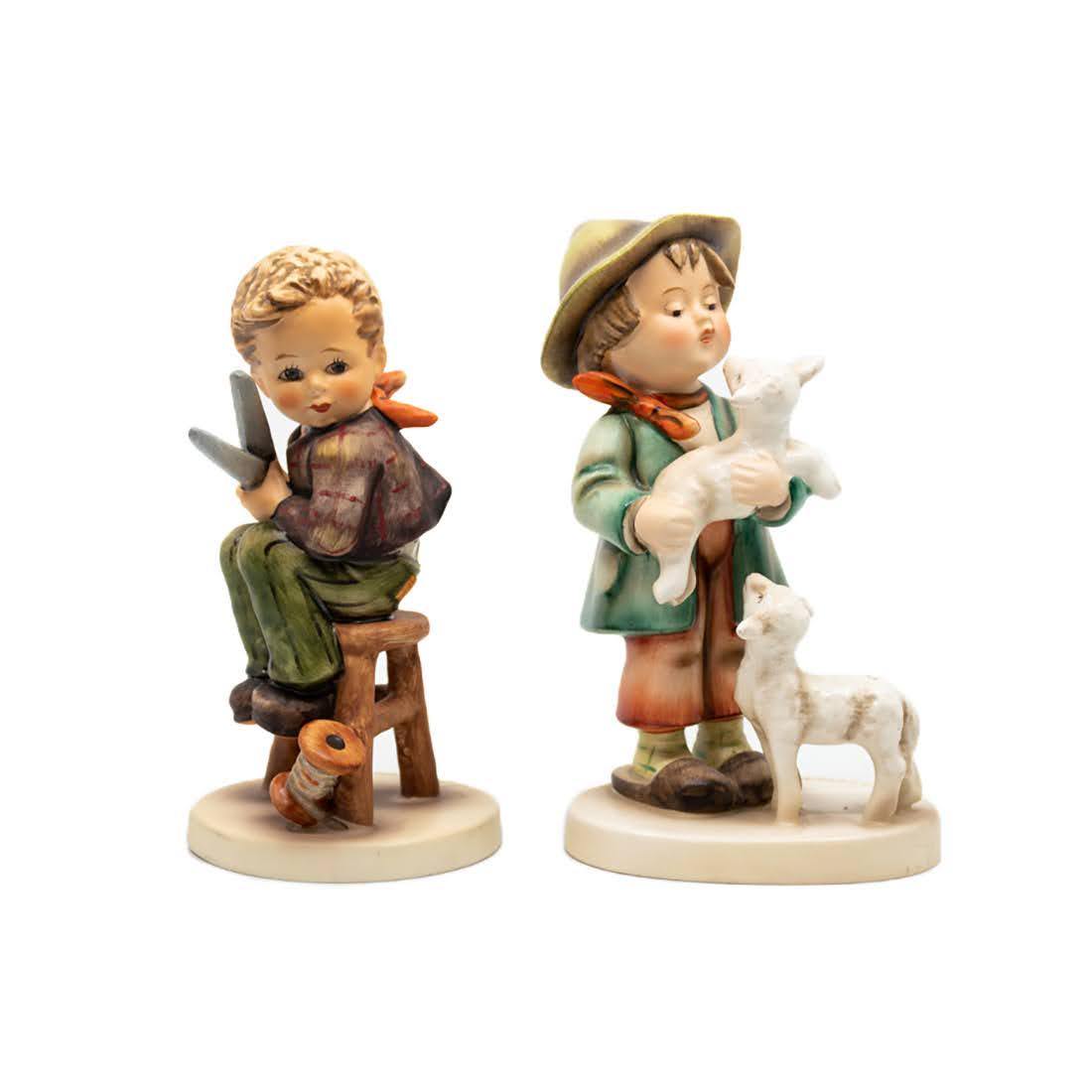 Goebel Hummel Little Tailor 308 and Shepherds Boy 64 (1 of 10)