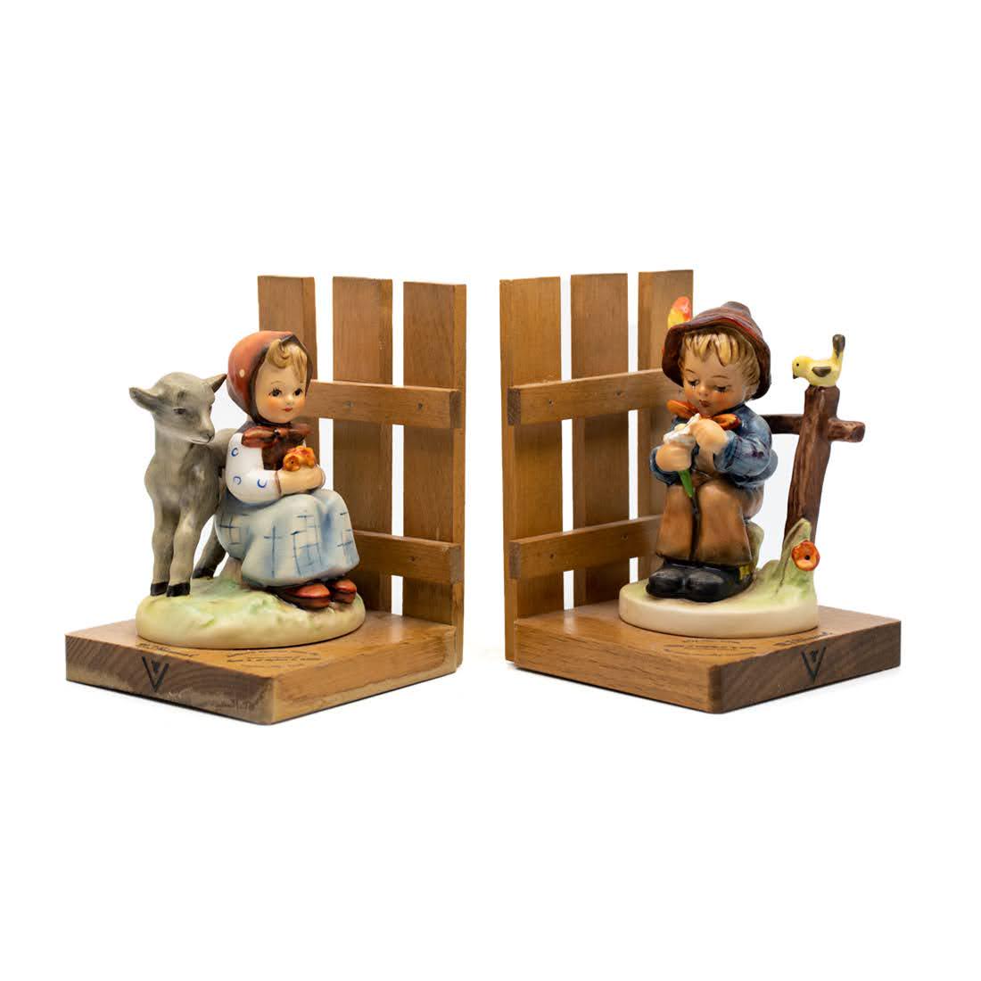 Goebel Hummel Pair of Bookends 251A and 251B (1 of 8)