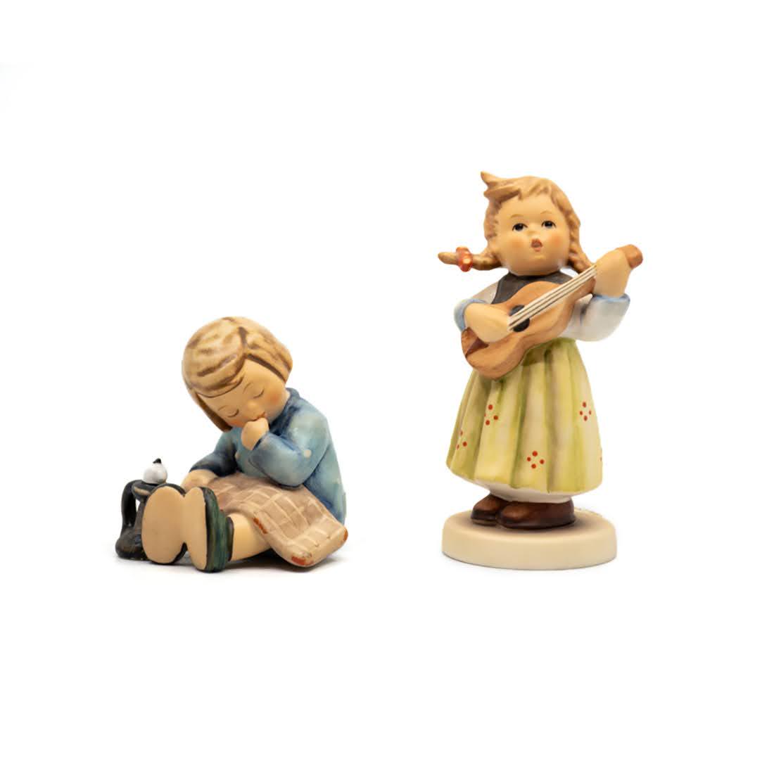 Goebel Hummel A Nap 534 and Strum Along 557 Figurines (1 of 8)