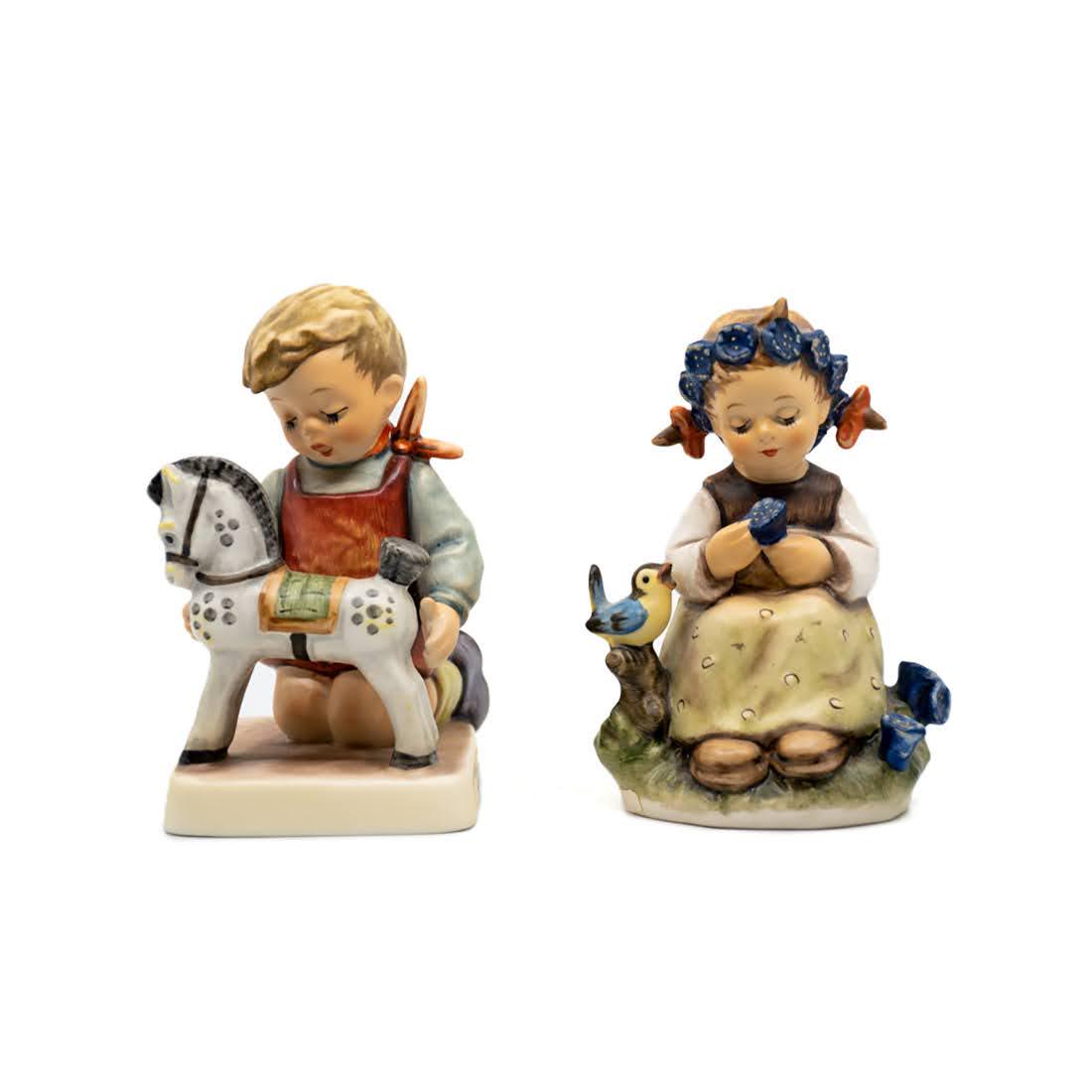 Goebel Hummel Make A Wish 475 and Horse Trainer 423 (1 of 8)