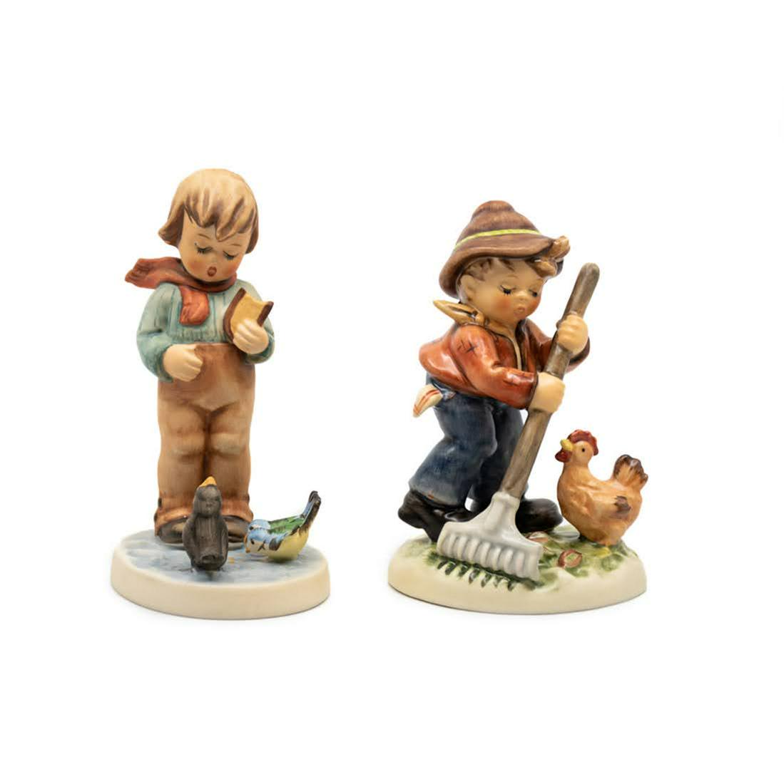 Goebel Hummel Bird Watcher 300 and Little Farm Hand (1 of 8)