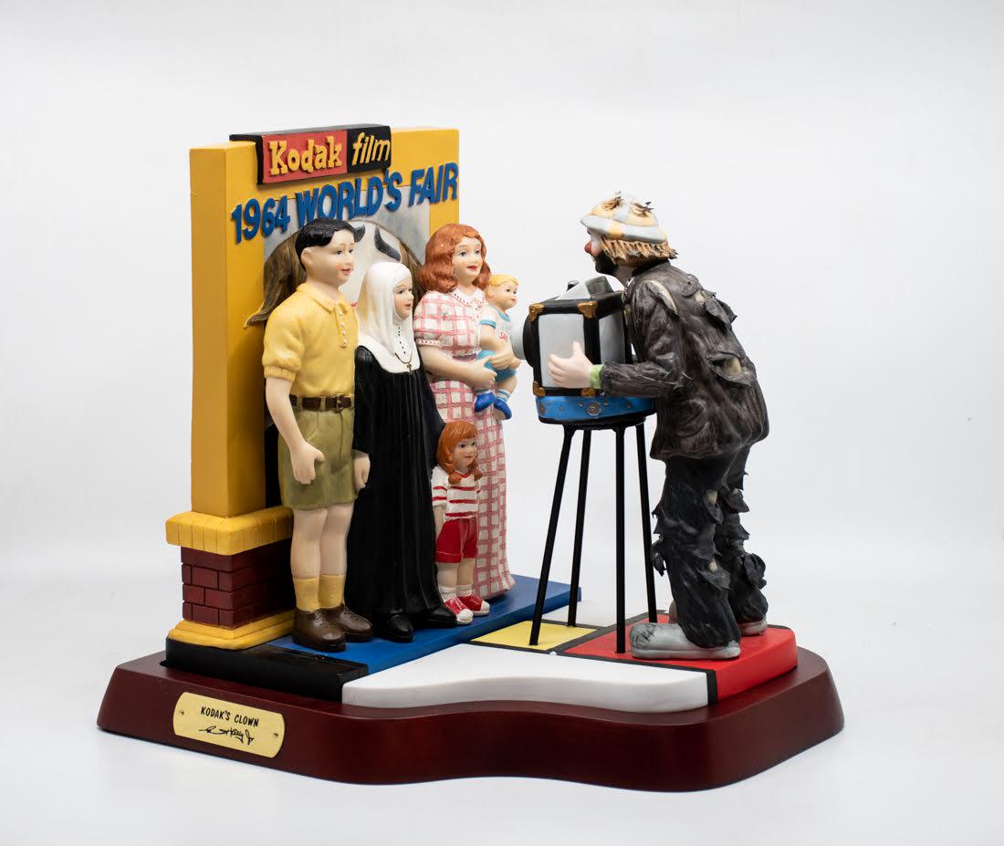 Emmett Kelly Jr "Kodaks Clown" Block Set (1 of 7)