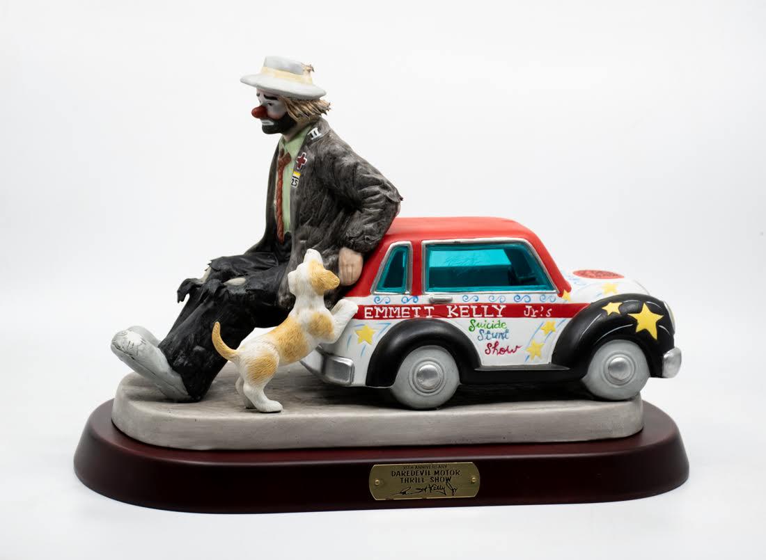Emmett Kelly Jr "Daredevil Thrill Motor Show" Clown (1 of 6)