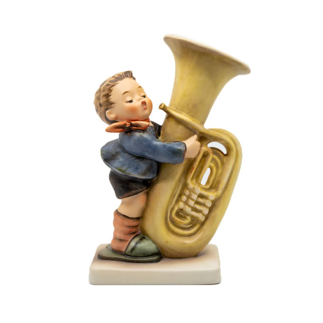 Goebel Hummel The Tuba Player 437 Figure (1 of 4)