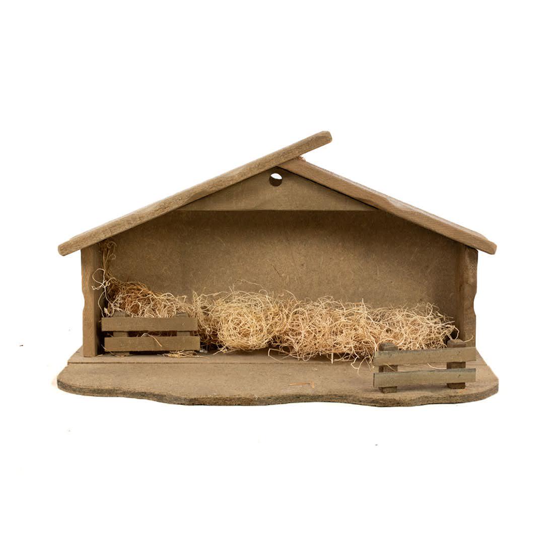 Goebel Hummel Wooden Stable Nativity 214 (1 of 5)