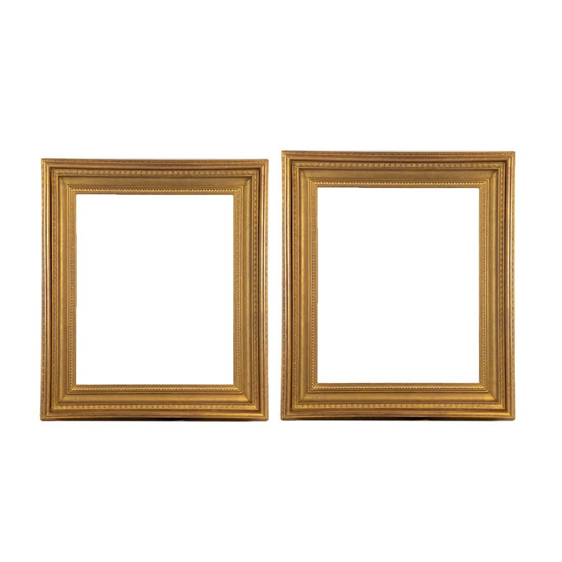 Pair of Gilt Carved Wood Frames, Small and Large (1 of 4)
