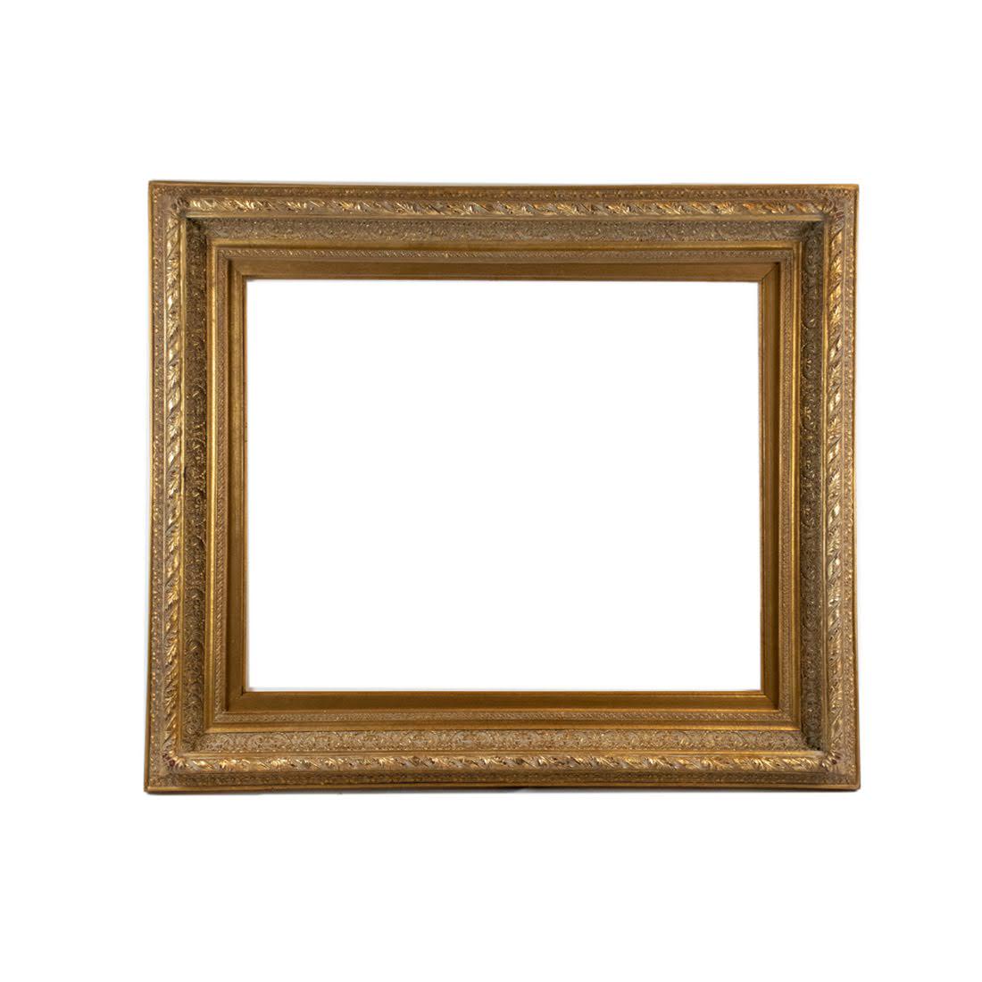 Medium Ornate Gilt Carved Wood Frame (1 of 4)